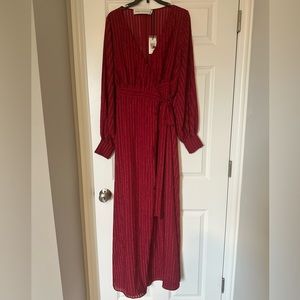 Red Wrap Dress 💃 Size 6